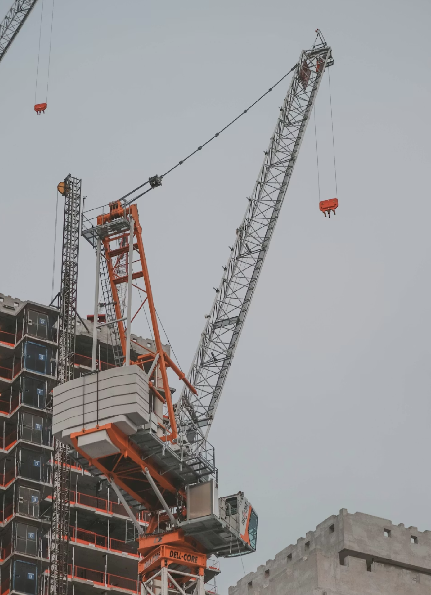 Construction crane image